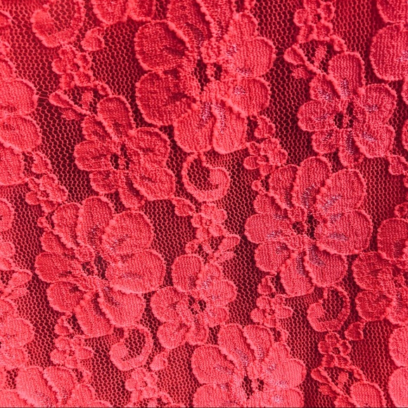 Neon Coral Sheer Tank - Picture 5 of 5